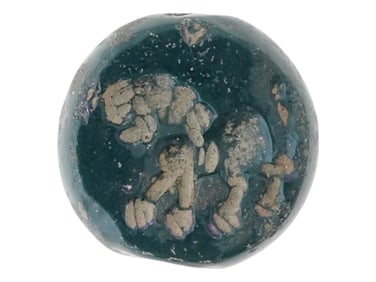 ANCIENT SASSANIAN EMPIRE STONE SEAL BEAD CA 600 AD