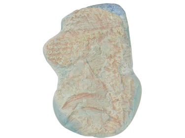 ANCIENT PERSIAN GLASS FRAGMENT OF RULERS BUST