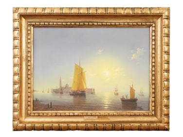 AFTER IVAN AIVAZOVSKY RUSSIAN SEASCAPE OIL PAINTING