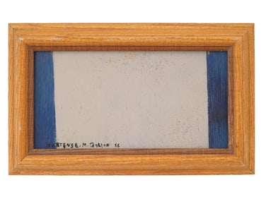 CANADIAN ABSTRACT OIL PAINTING SIGNED HORTENSE GORDON