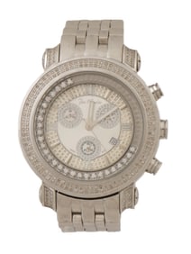 JOE RODEO MENS WRISTWATCH WITH DIAMONDS