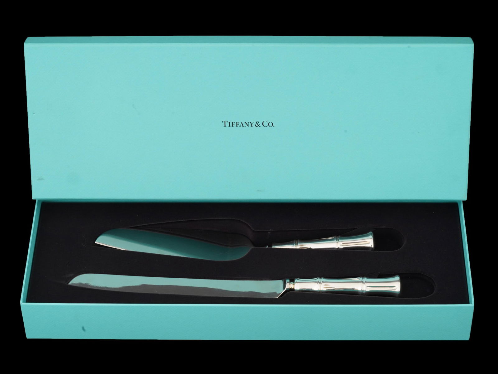 VTG TIFFANY AND CO STERLING SILVER CAKE SERVING SET (1 of 10)