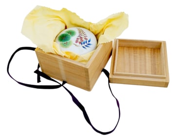 JAPANESE SHOWA ERA CLOISONNE ENAMEL BOX BY ANDO CO