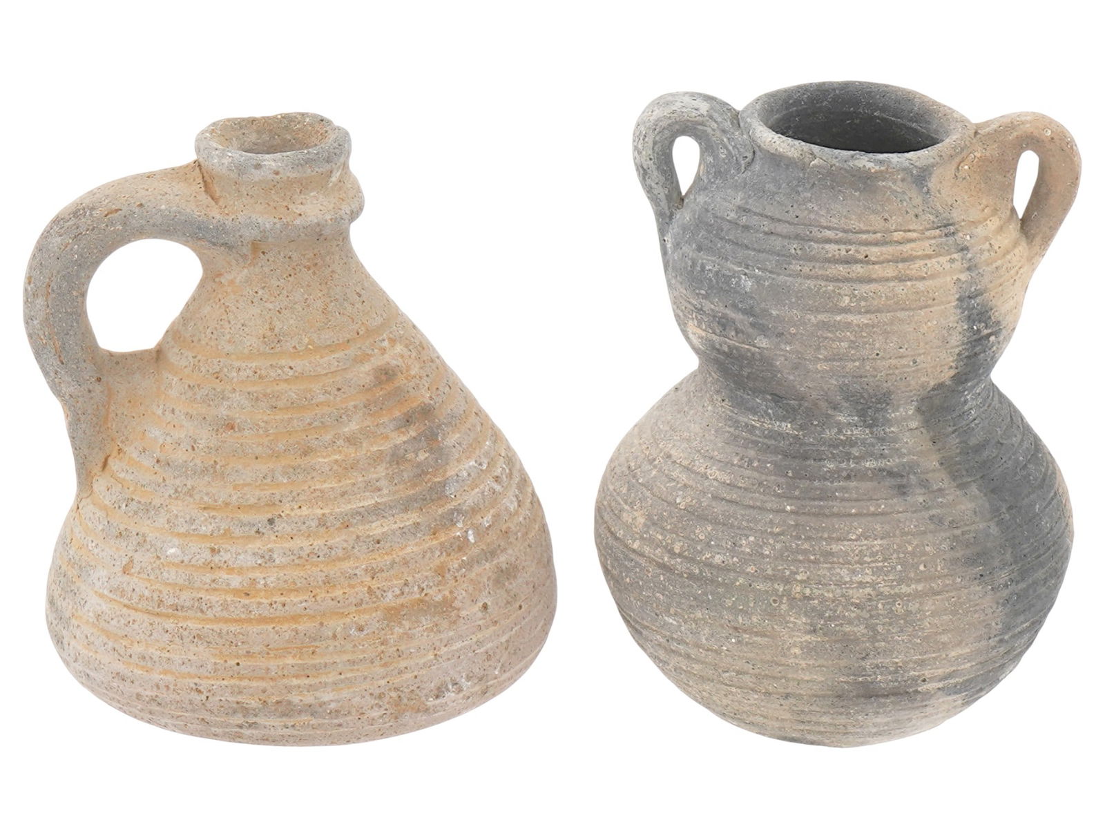 ANCIENT BYZANTINZE EMPIRE TERRACOTTA JUG AND JAR (1 of 8)