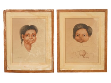 AFTER DIEGO RIVERA MEXICAN PORTRAIT OFFSEST PRINTS