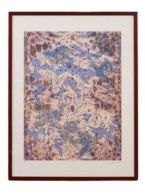 COLOR INTAGLIO PRINT BY LISE LEMELAND UNTITLED 2007