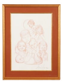 VINTAGE LITHOGRAPH SIGNED ANDREW VICAN