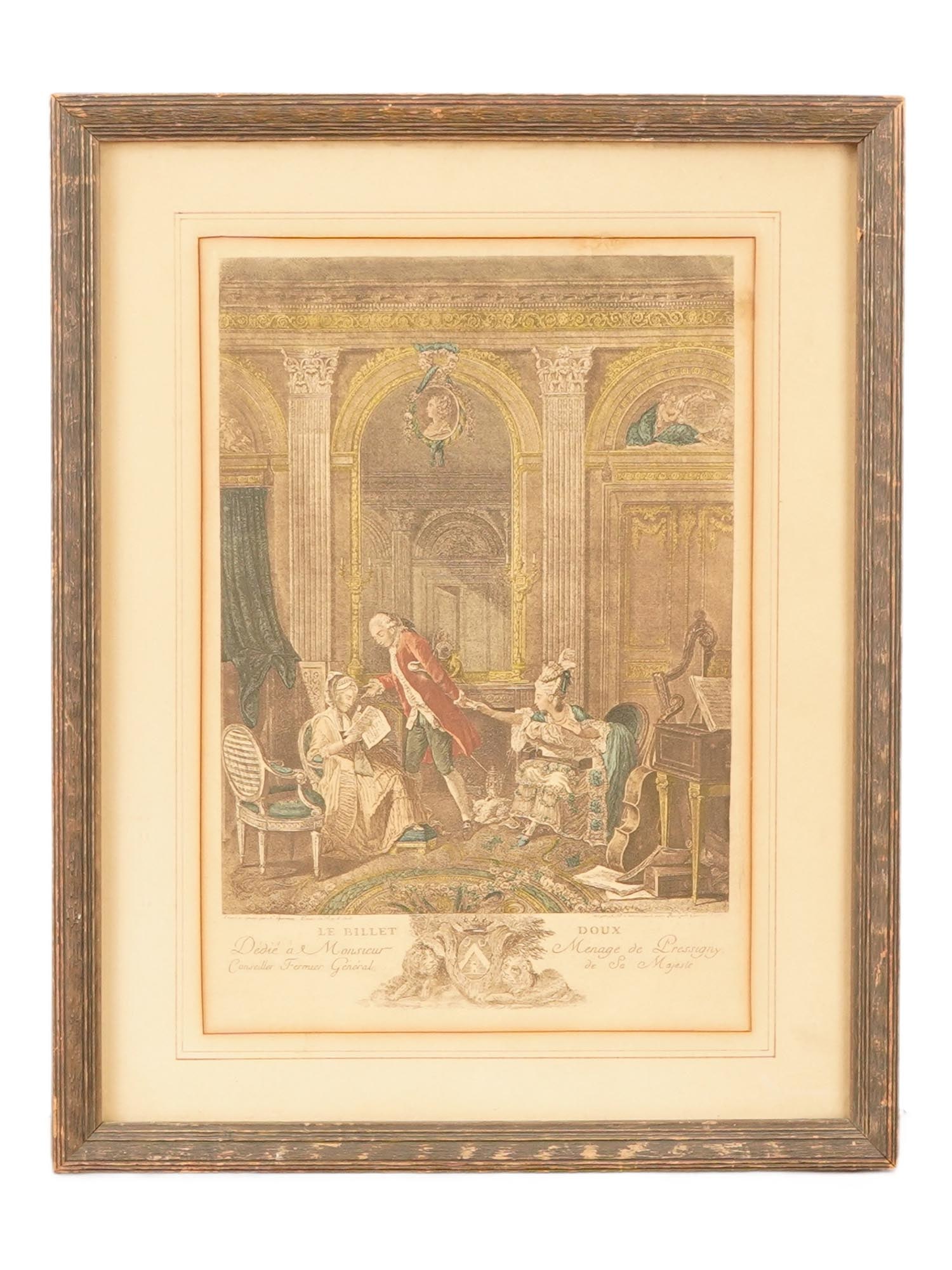 FRENCH ENGRAVING NICOLAS DE LAUNAY AFTER LAFRENSEN (1 of 8)