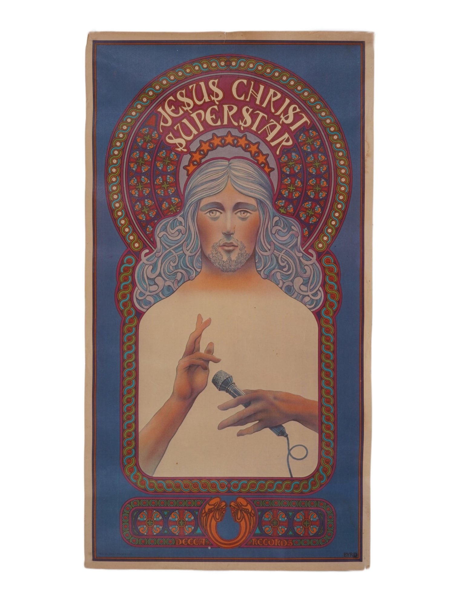 AMERICAN JESUS CHRIST SUPERSTAR POSTER BY DAVID BYRD (1 of 3)