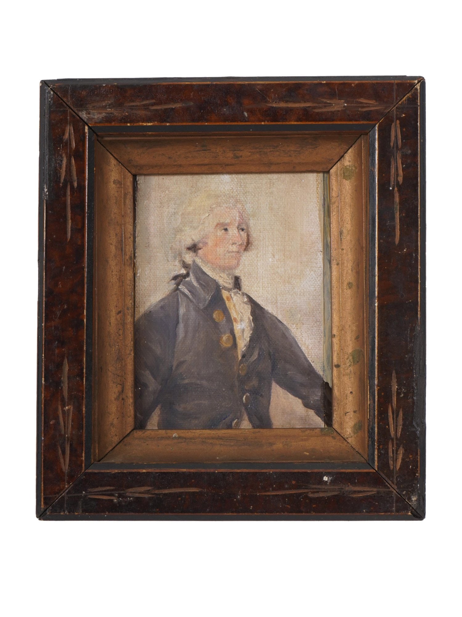 ANTIQUE PAINTING TRUMBULL THOMAS JEFFERSON PORTRAIT (1 of 3)