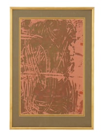 ABSTRACT MIXED MEDIA PAINTING