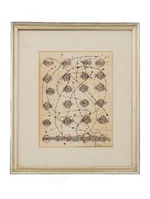 SIGNED ETIEN AMERICAN ABSTRACT EXPRESSIONISM PAINTING