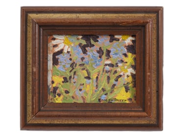 TOM THOMSON CANADIAN STILL LIFE OIL PAINTING