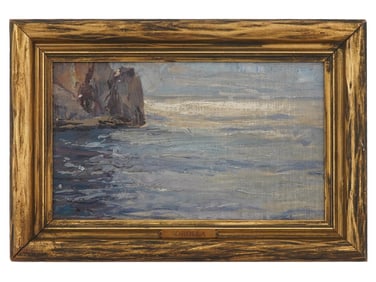 JOAQUIN SOROLLA SPANISH SEASCAPE OIL PAINTING