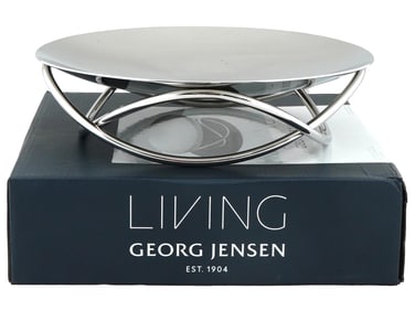 DANISH GEORG JENSEN STAINLESS STEEL DISH