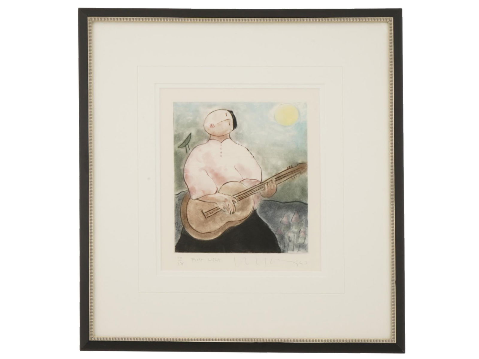 MALAYSIAN LIMITED EDITION ETCHING BY ENG TAY 1983 (1 of 4)