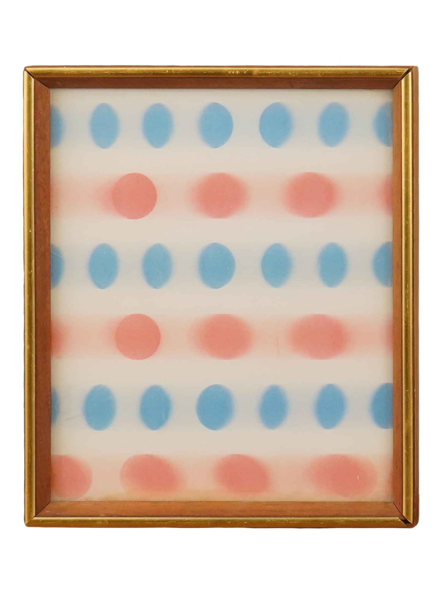 JERRY FOYSTER LENTICULAR OP ART COLOR PRINT FRAMED (1 of 4)