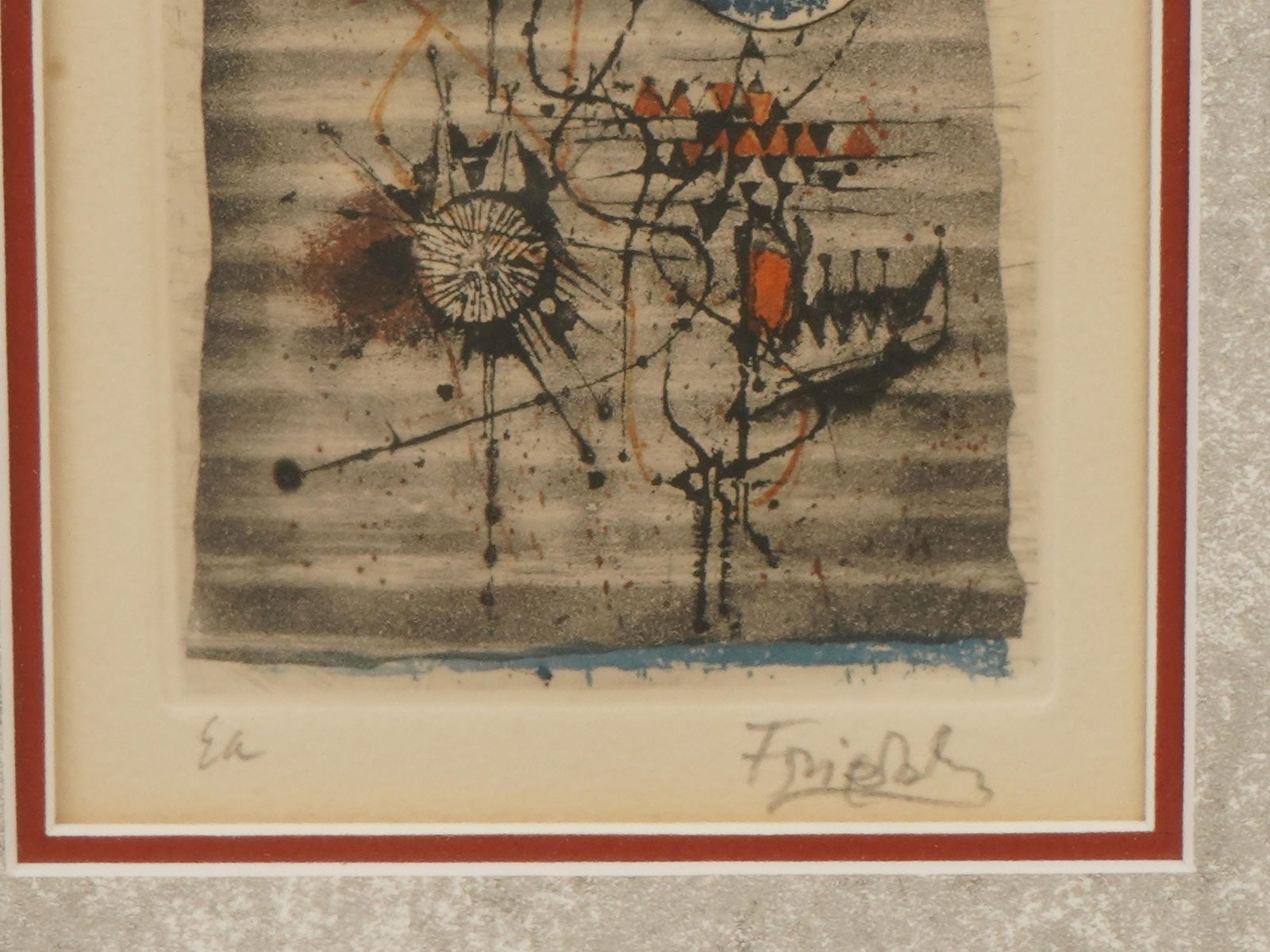 LTD FRENCH ETCHING BY JOHNNY FRIEDLAENDER SIGNED - 3