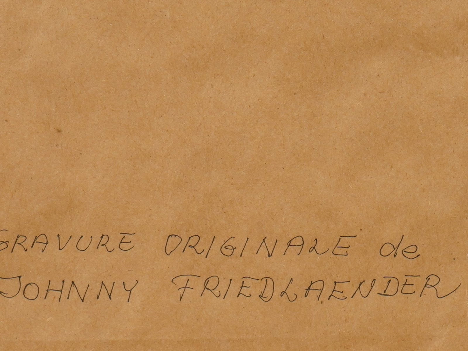 LTD FRENCH ETCHING BY JOHNNY FRIEDLAENDER SIGNED - 5