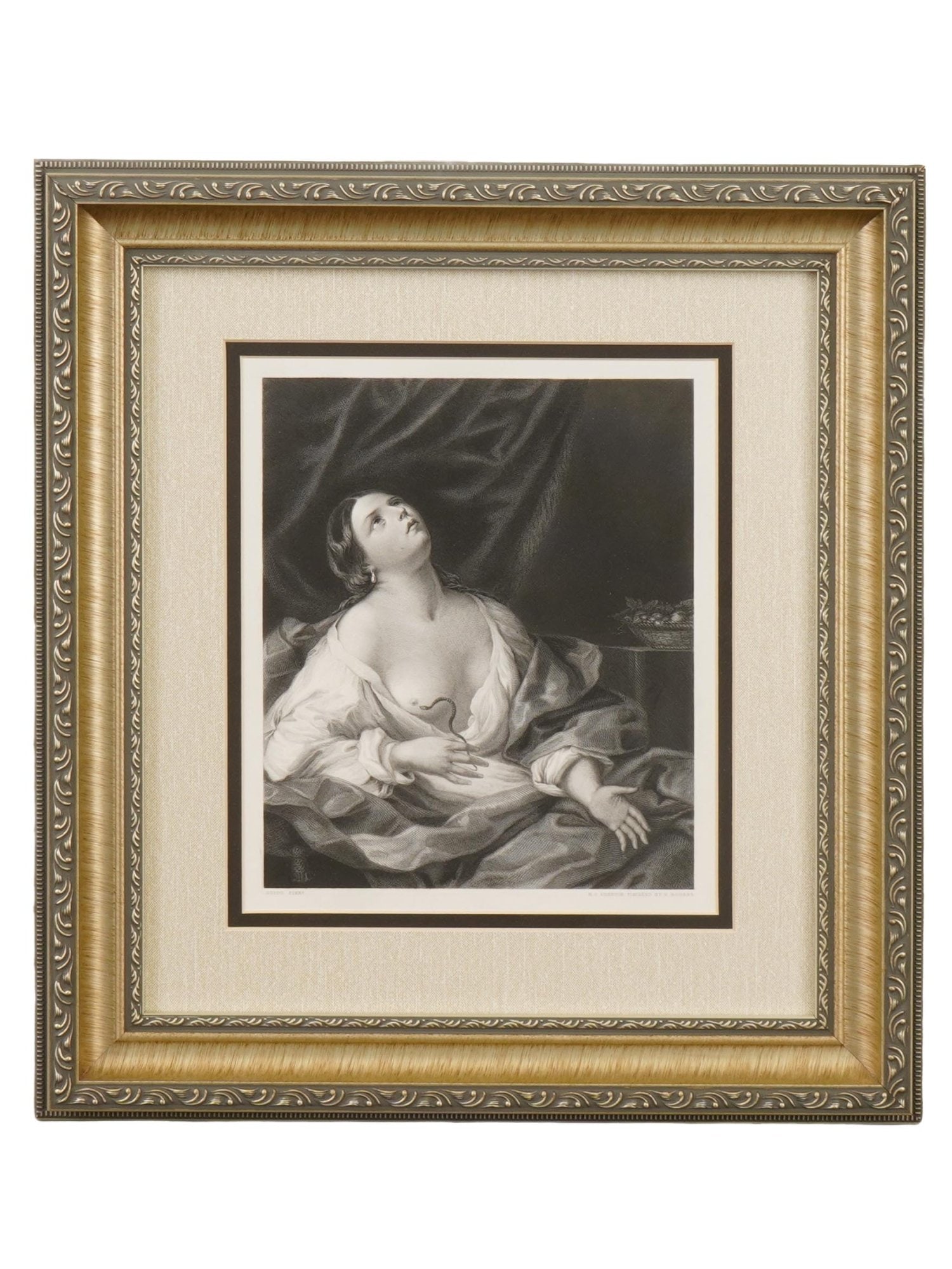 H C SHENTON 19TH CEN ENGRAVING AFTER GUIDO RENI (1 of 5)