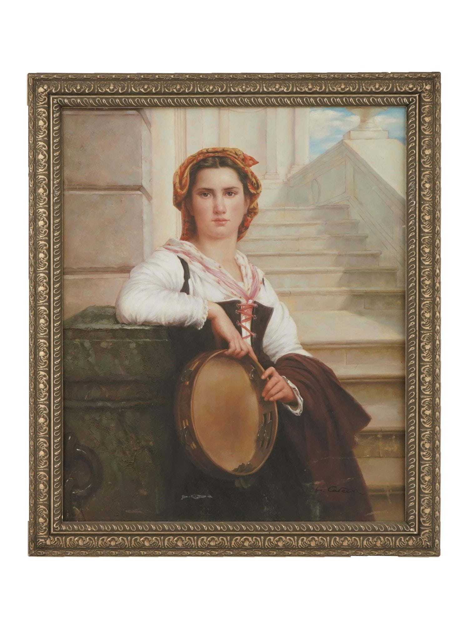 THE BOHEMIAN OIL PAINTING AFTER PIERRE AUGUSTE COT (1 of 5)