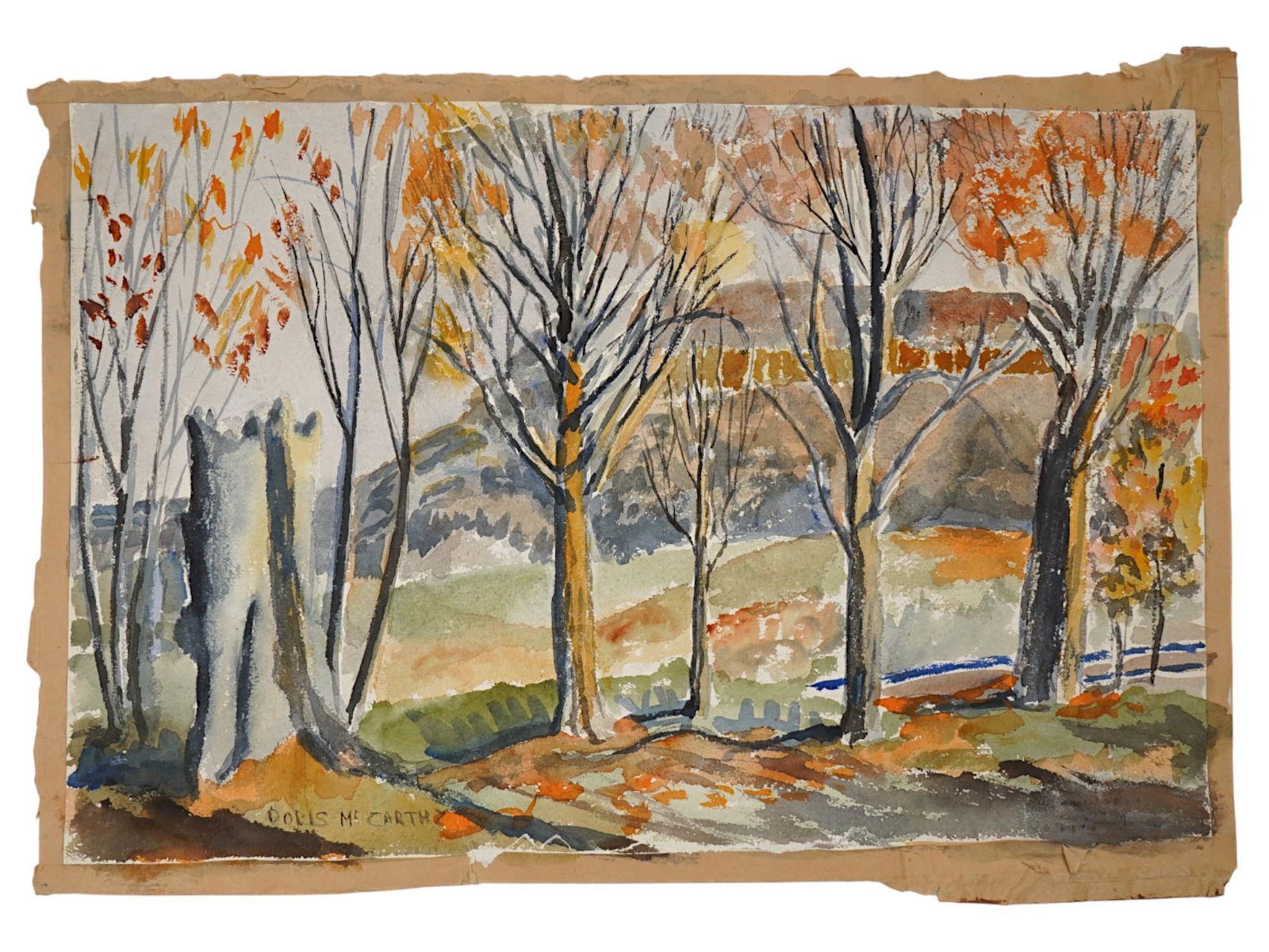 DORIS MCCARTHY CANADIAN LANDSCAPE WATERCOLOR PAINTING (1 of 5)