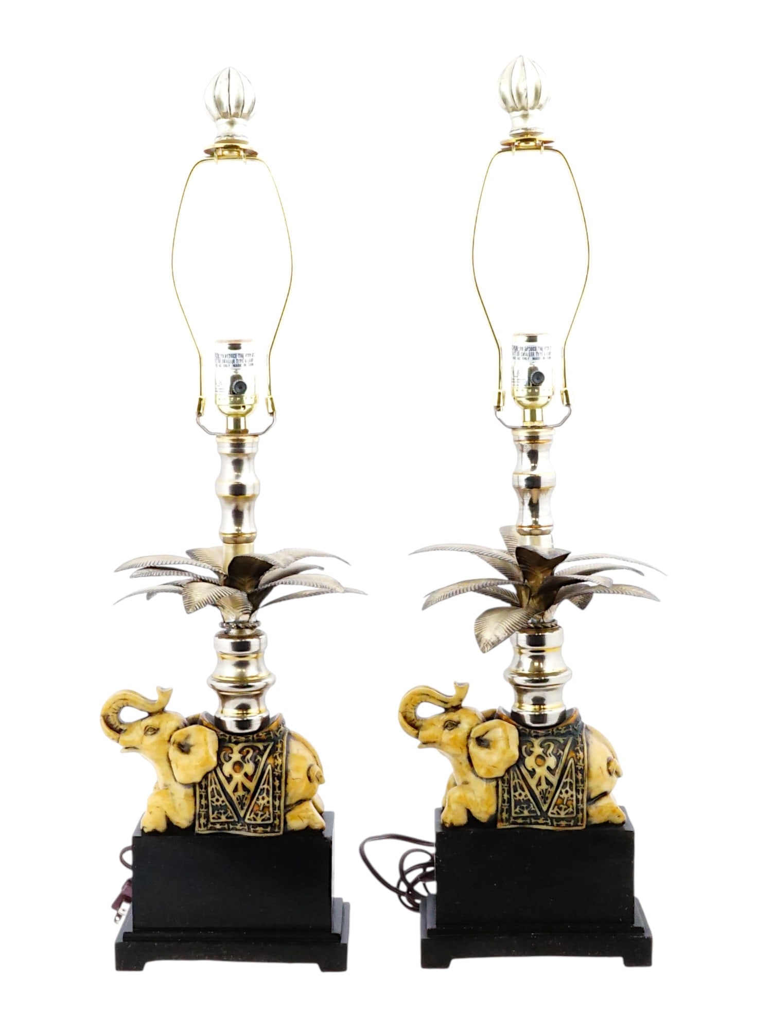 PAIR OF AMERICAN TABLE LAMPS BY UTTERMOST LIGHTING (1 of 9)