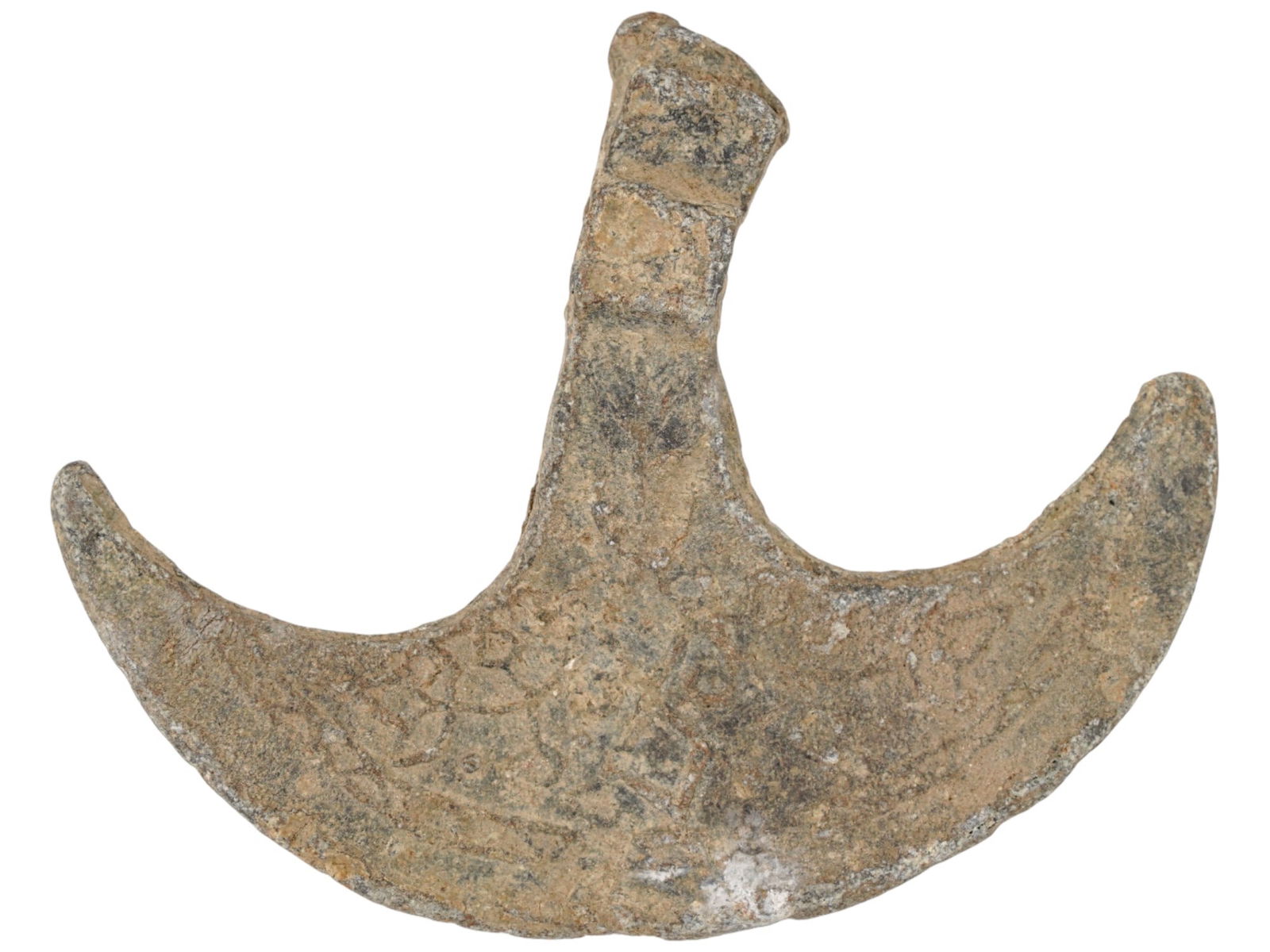 ANCIENT GREEK AXE HEAD VOTIVE AMULET LEAD 400 TO 100 BC (1 of 4)