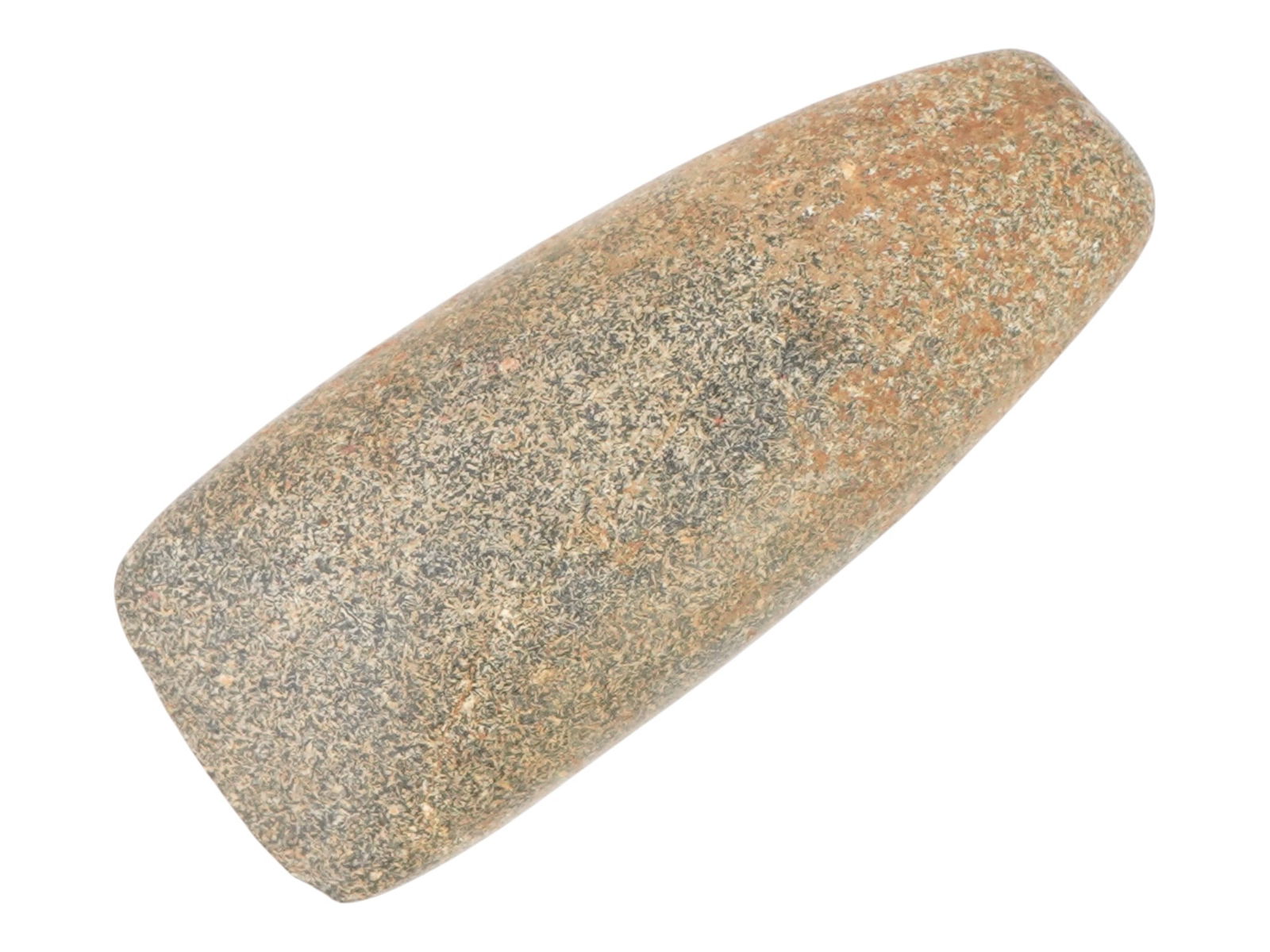 PRE COLUMBIAN CARVED STONE TOOL PETALOID HAND POUNDER (1 of 6)