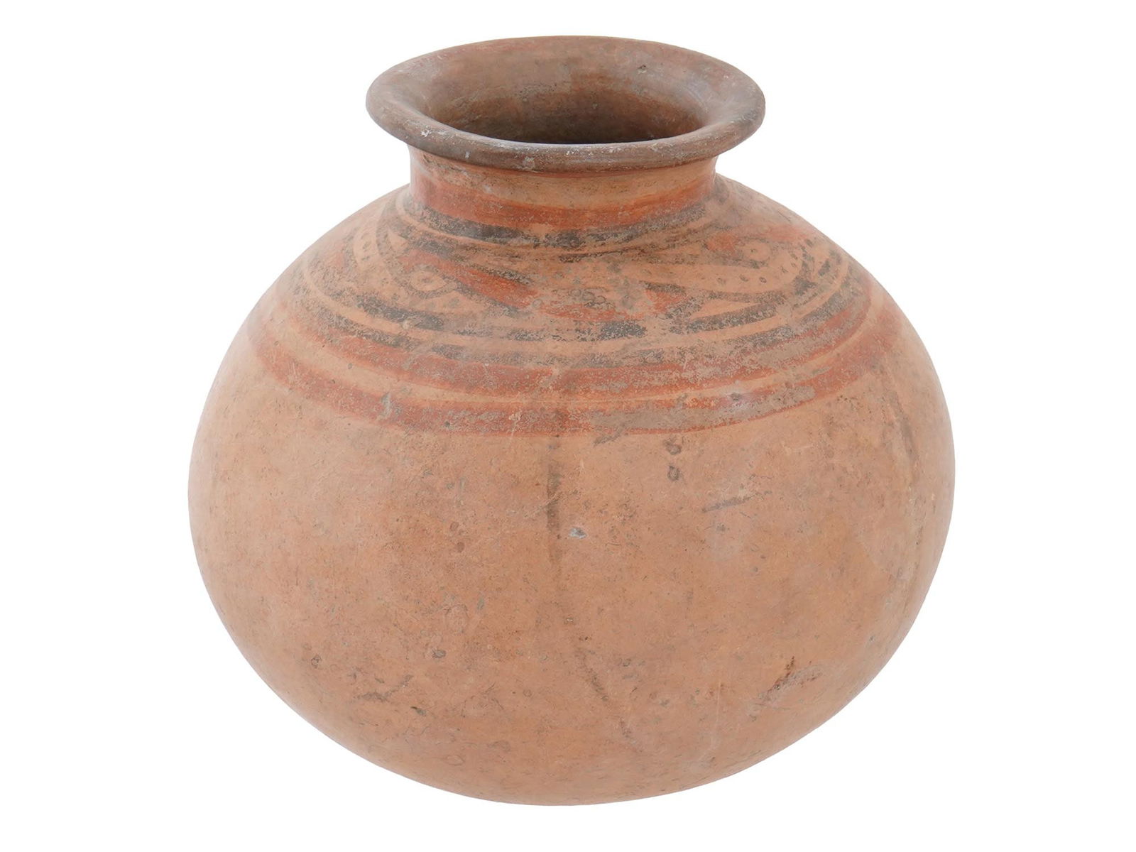 ANCIENT PRE COLUMBIAN MESOAMERICAN CERAMIC FUNERARY (1 of 9)