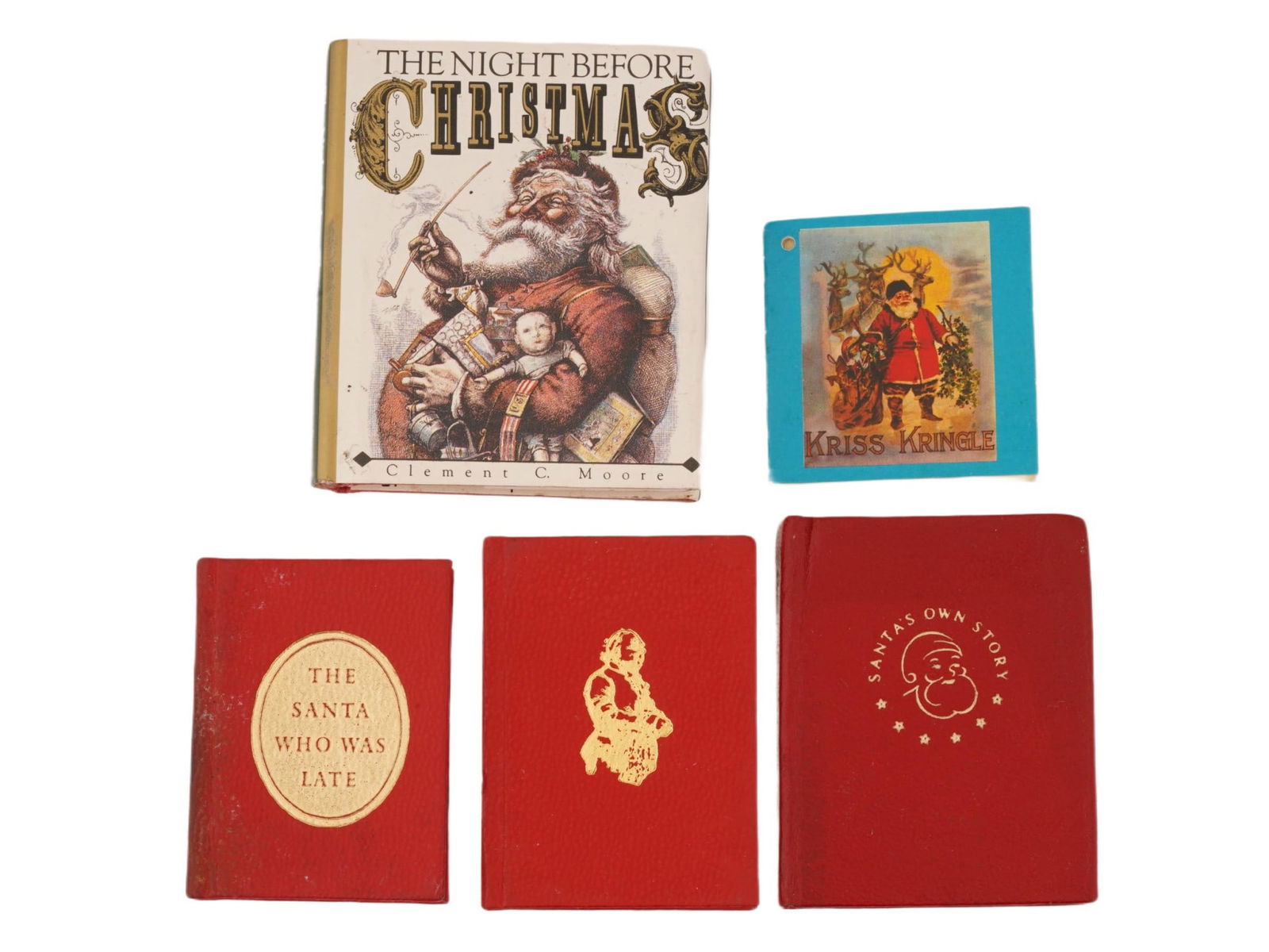 VINTAGE CHRISTMAS BOOKS NIGHT BEFORE CHRISTMAS (1 of 4)