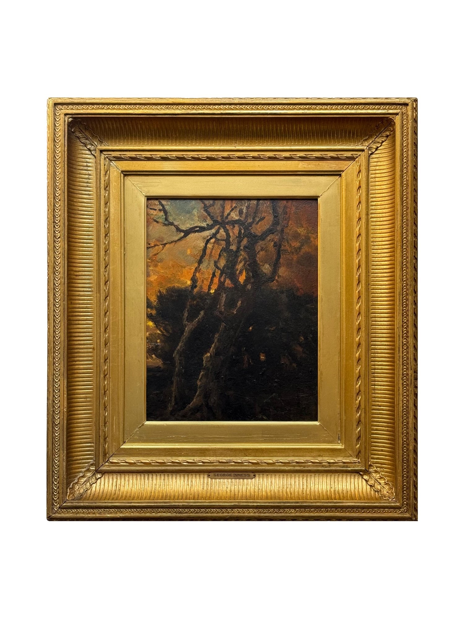GEORGE INNESS AMERICAN LANDSCAPE OIL PAINTING (1 of 2)