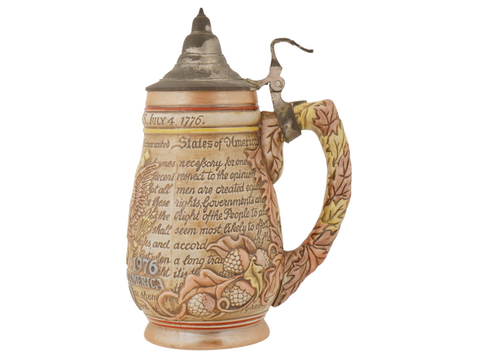 ANHEUSER BUSCH 200 YEAR BICENTENNIAL USA 1976 BEER STEIN (1 of 8)