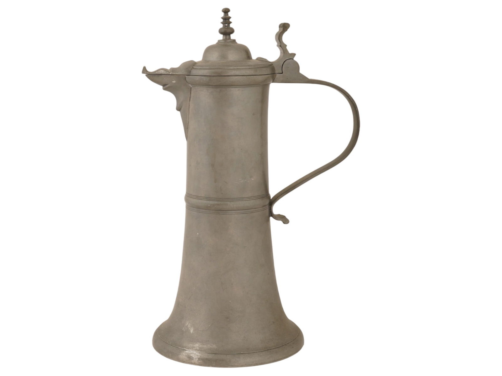 GERMAN PEWTER BEER AND WINE JUG BY AUGUST WEYGANG (1 of 9)
