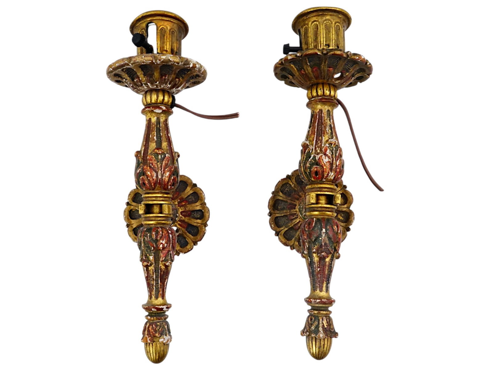 PAIR OF ANTIQUE AMERICAN E F CALDWELL WALL SCONCES (1 of 10)