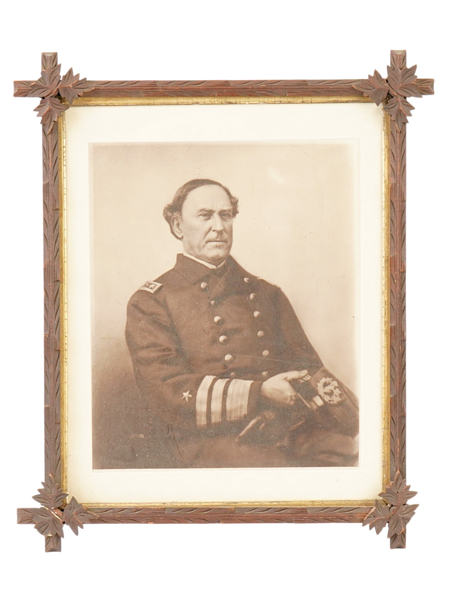 ANTIQUE 19TH C AMERICAN PHOTO OF DAVID GLASGOW FARRAGUT (1 of 6)