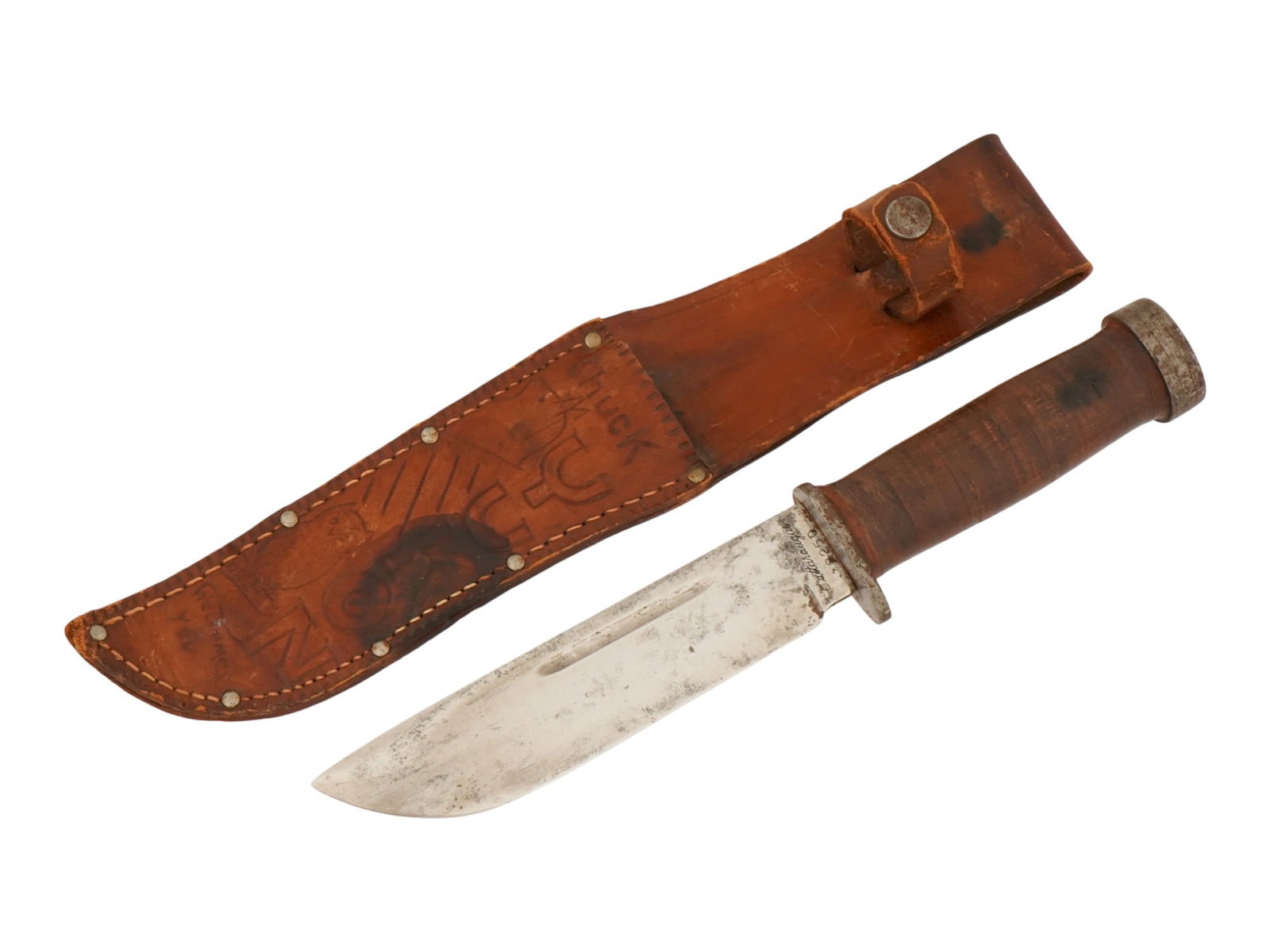 WWII ERA US CATTARAUGUS 225Q COMBAT DAGGER (1 of 11)