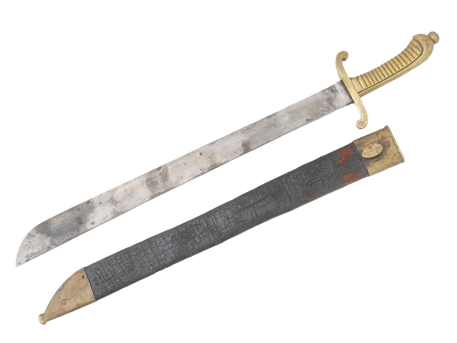 INFANTRY REGIMENTAL SABER W ORIGINAL LEATHER SHEATH (1 of 18)