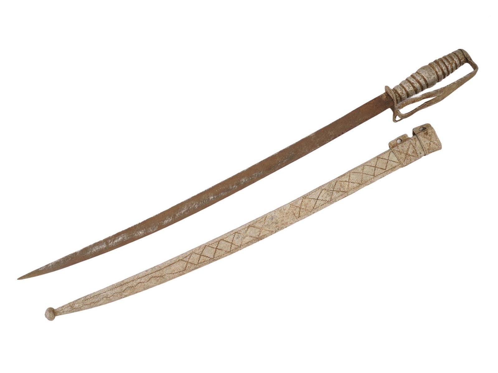 AFRICAN MANDINKA PEOPLE WARRIOR SWORD FROM GUINEA (1 of 10)