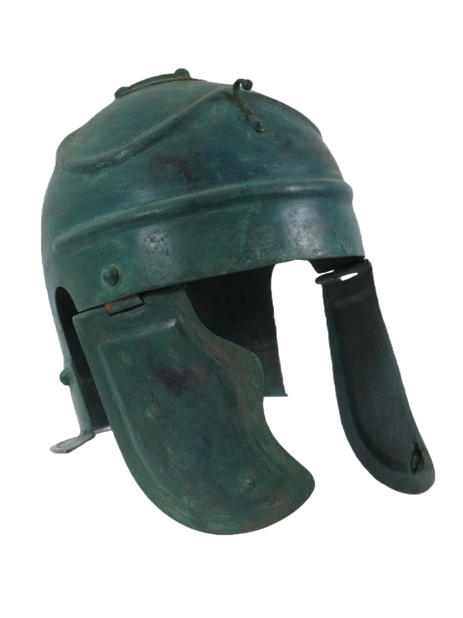 ANCIENT ROMAN WEISENAU GALLIC TYPE BRONZE HELMET (1 of 5)