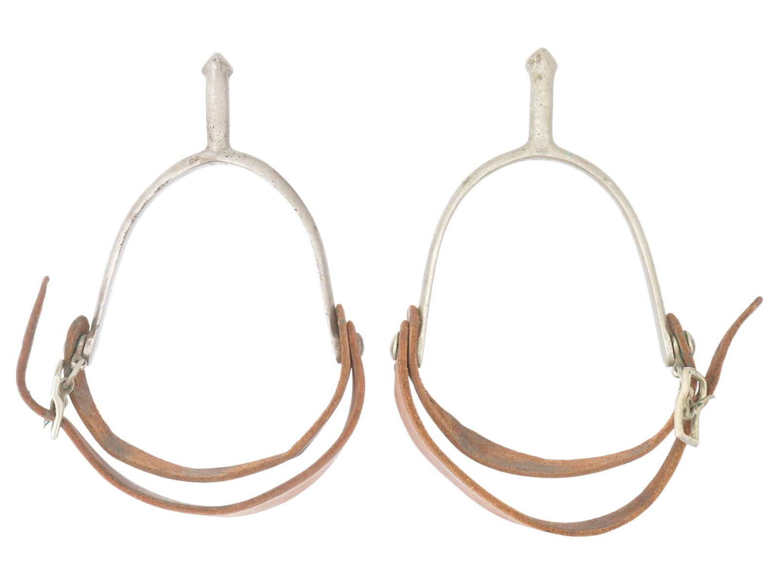 COMPLETE US CAVALRY SPURS 1870 TO 1920 ROCK ISLAND ARSENAL (1 of 8)