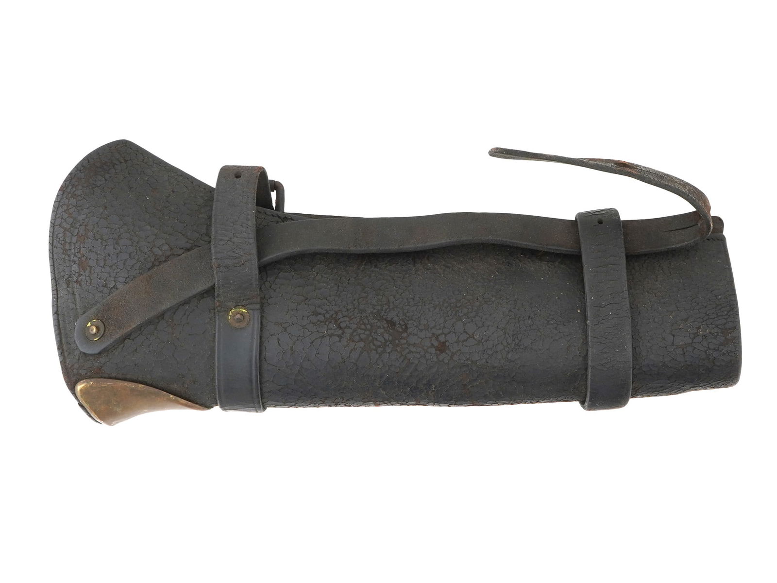 US M1886 CAVALRY CARBINE LEATHER BOOT SCABBARD (1 of 8)