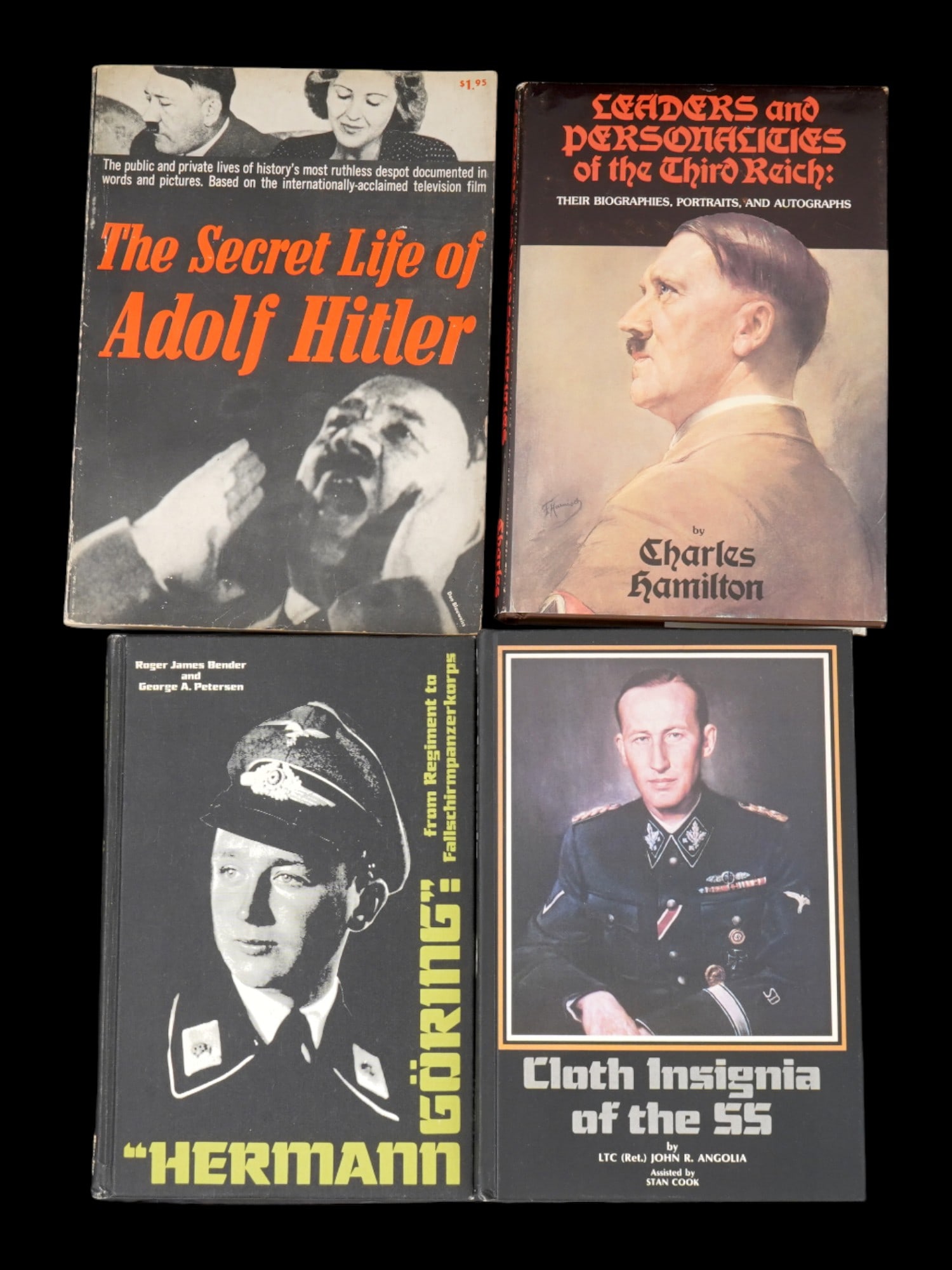 FOUR WWII NAZI GERMAN MILITARY BOOKS (1 of 6)