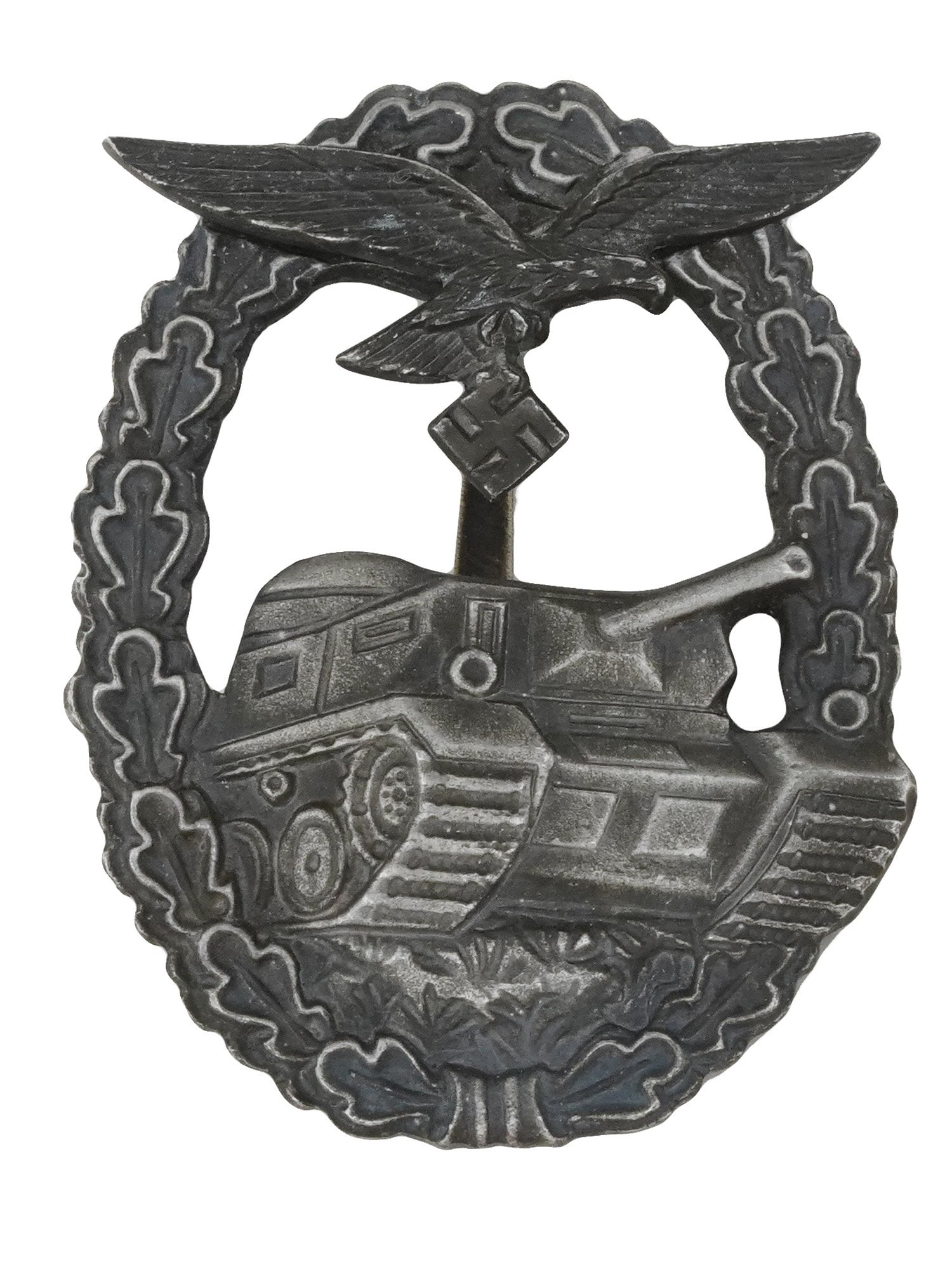 WWII NAZI GERMAN PANZER ARMY TANK ASSAULT BADGE (1 of 7)