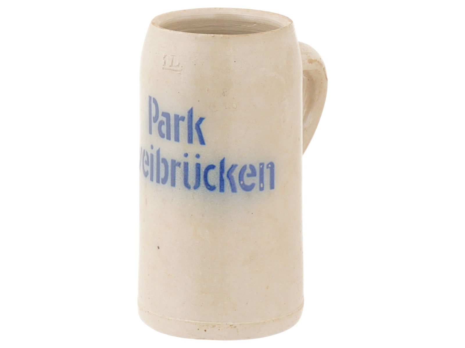 WWII ERA GERMAN PARK ZWEIBRUCKEN CERAMIC BEER MUG (1 of 8)