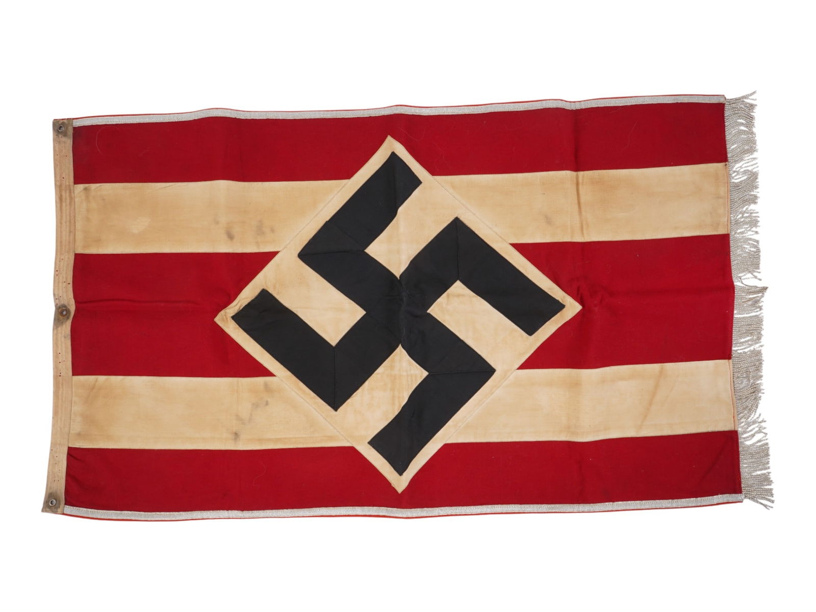 GERMAN WWII TYPE HITLER JUGEND TRUMPET BANNER (1 of 4)