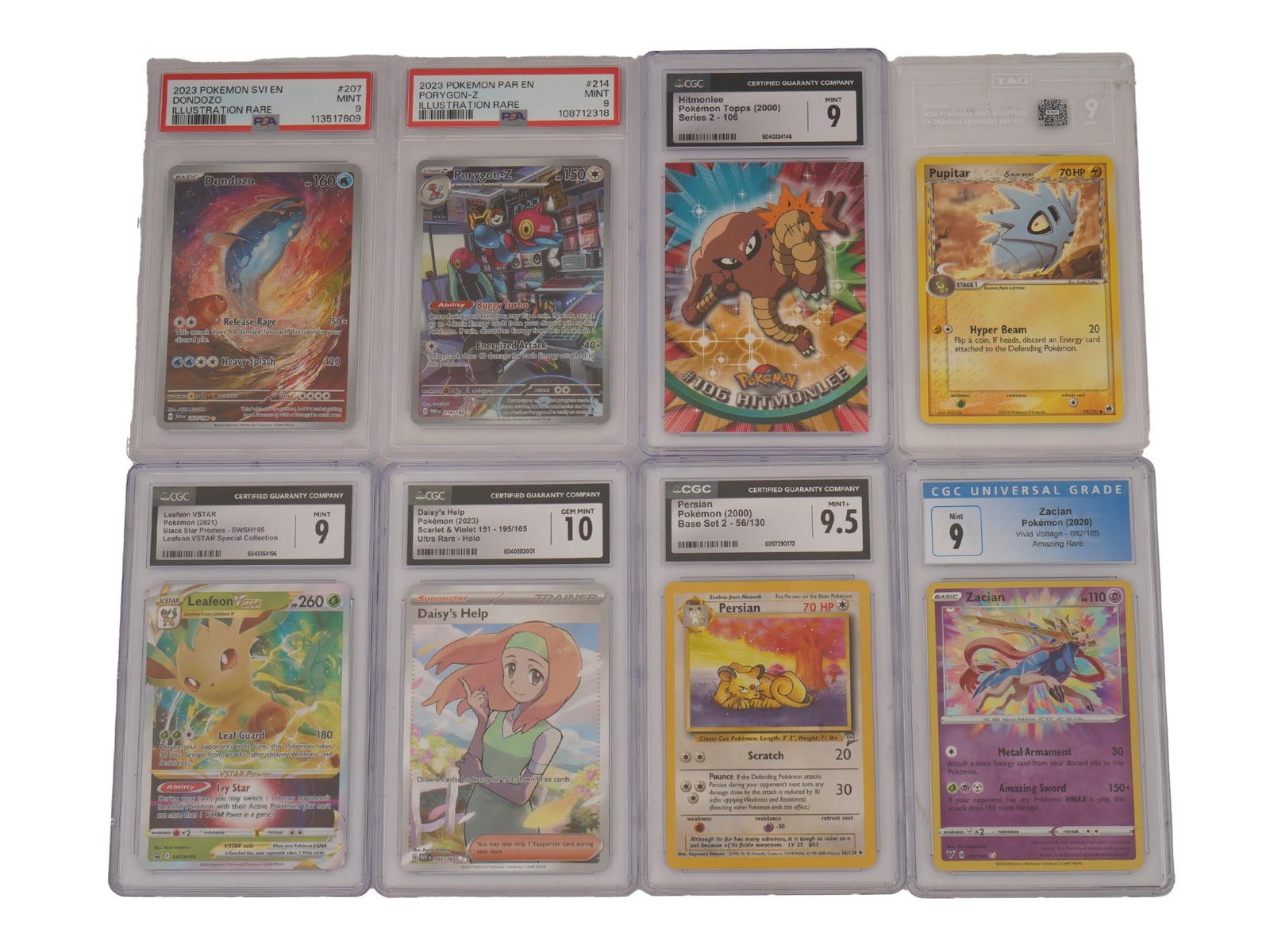 LOT OF GRADED POKEMON CARDS (1 of 7)