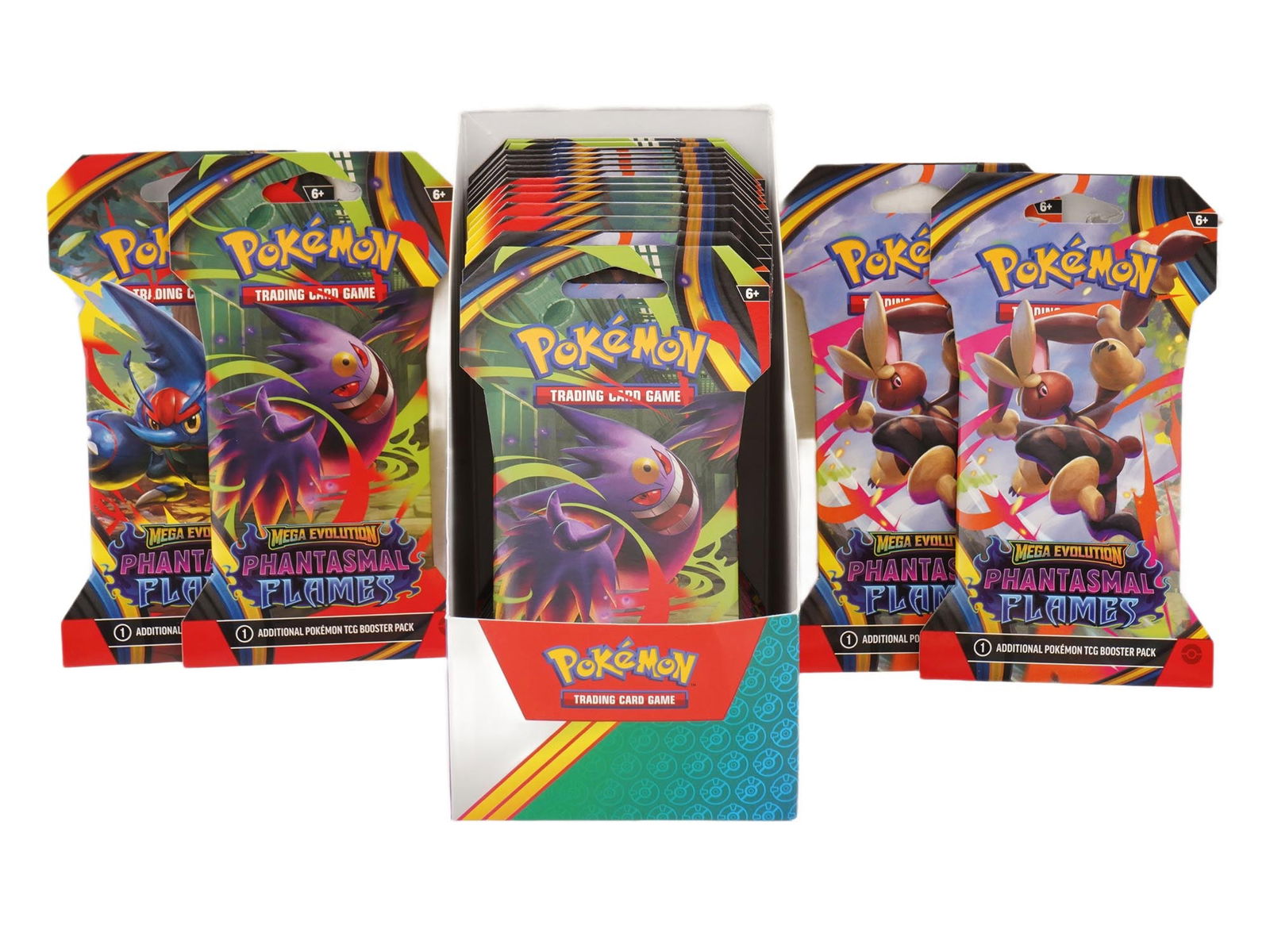 LOT OF 18 SEALED PHANTASMAL FLAMES HANGER PACKS (1 of 6)