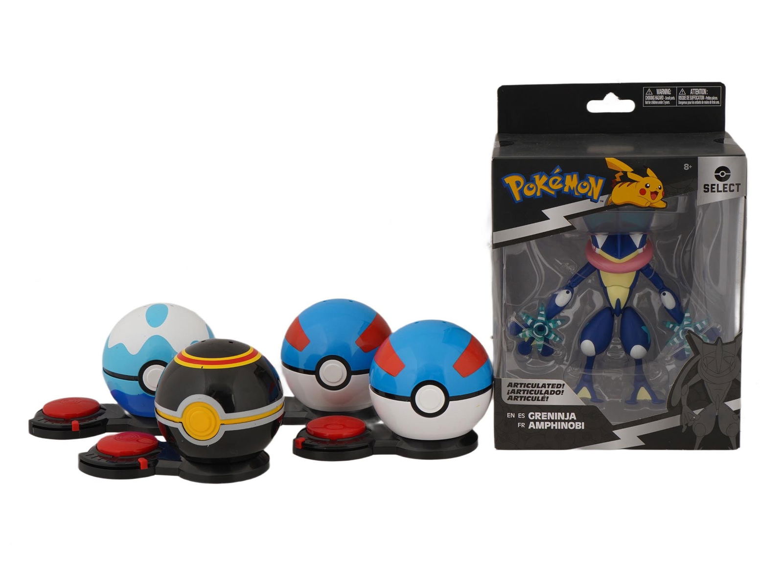 LOT OF 5 POKEMON TOYS LARGEST IS SEALED (1 of 8)