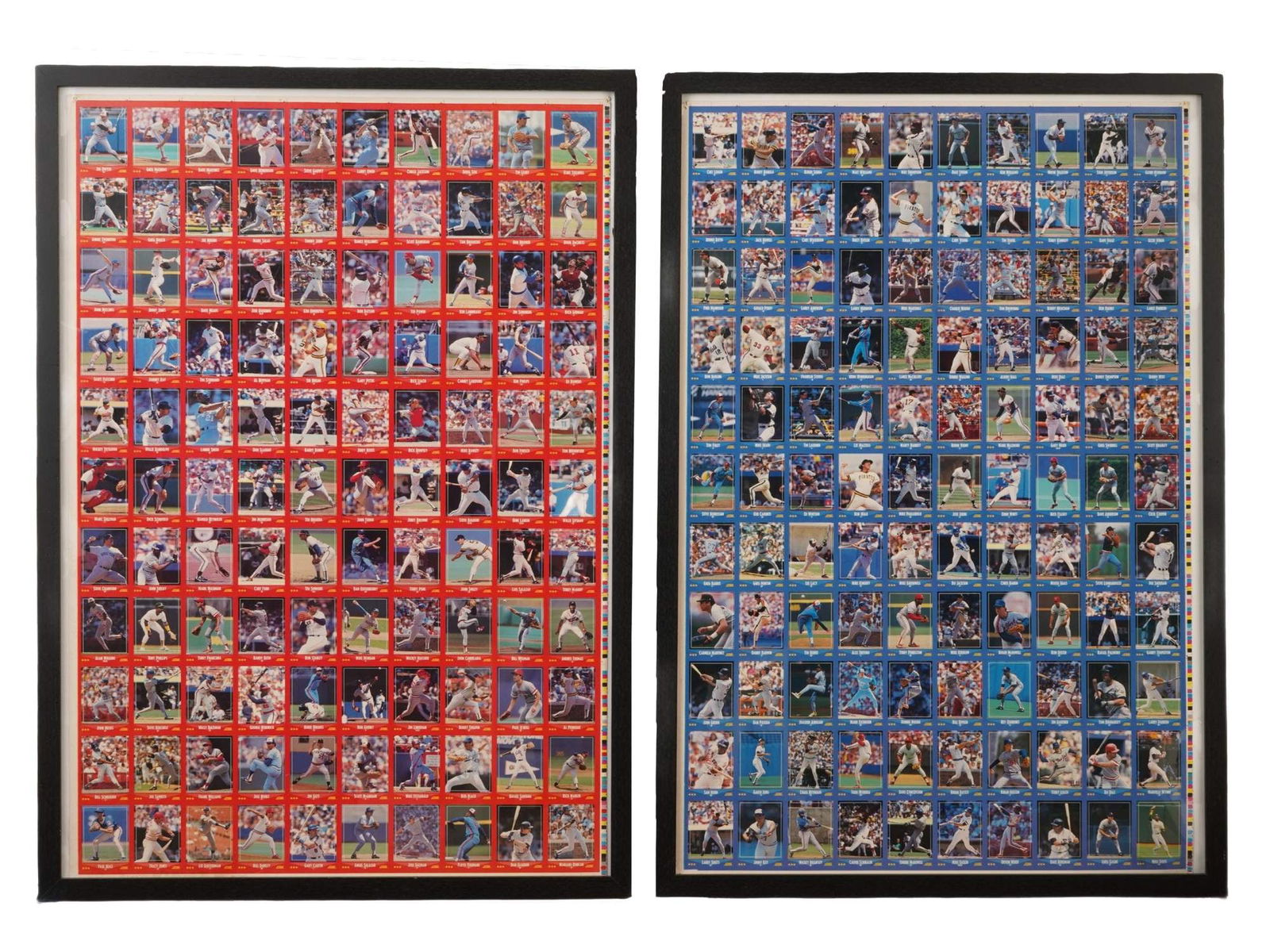 VINTAGE UNCUT SHEETS OF 1990 DONRUSS BASEBALL CARDS (1 of 6)